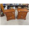 Image 1 : 2 Night Stand / End Tables 29"x27"x18"