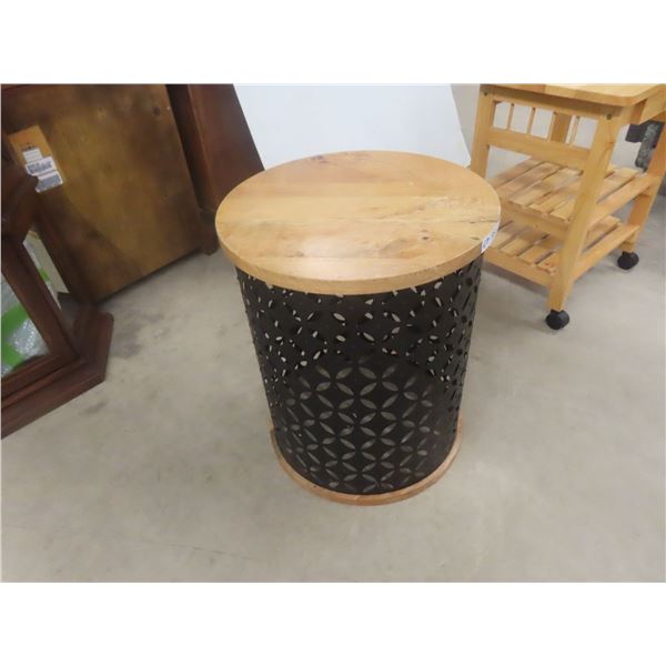 End Table + 24 HGI 20" Diameter 