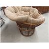 Image 4 : Double Wicker Basket Style Seat