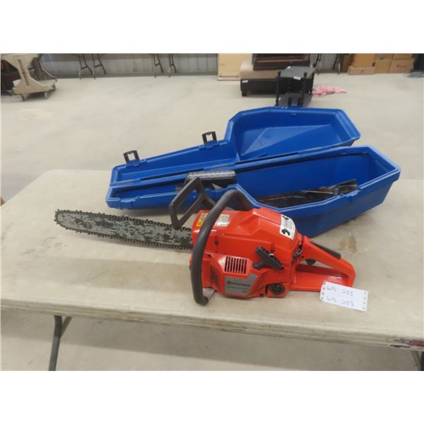 Husqvarna 55 Chain Saw with Case
