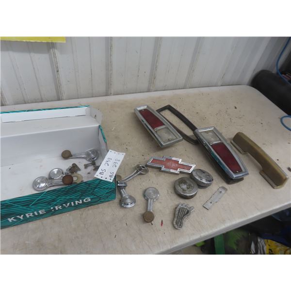 67 Chevy II Tail Lights and Misc. Parts 