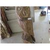 Image 3 : 50" Owl Wood Carving 