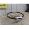 Image 3 : Vintage Wooden Steering Wheel 