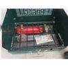 Image 2 : Coleman 431 Camp Stove, 2 Propane Bottles + Cushion 