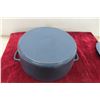 Image 3 : Cuisinart Blue Enameled Cast Iron 7.2 Quart