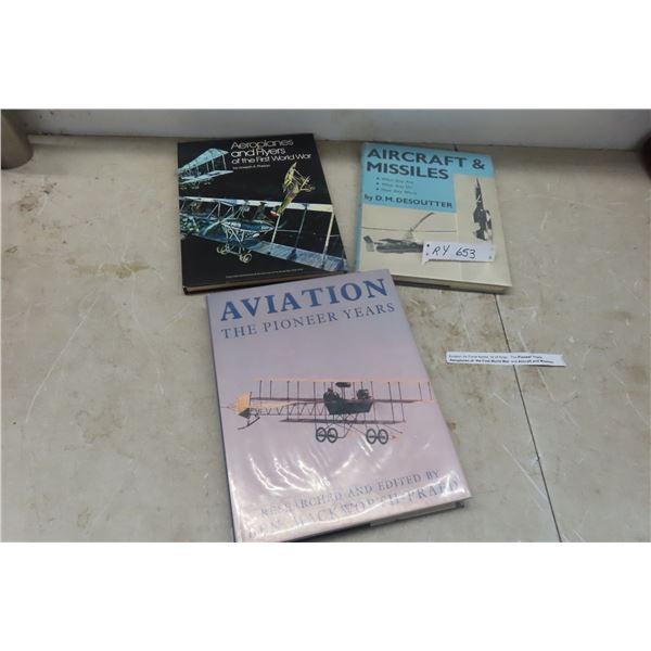 3 Aviation Air Force Books: The Pioneer Years