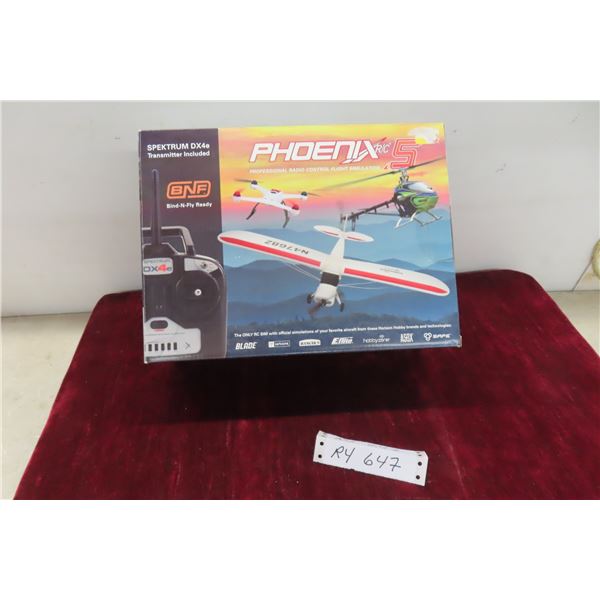 New Pheonix 5 RK Model Flight Simulator with 