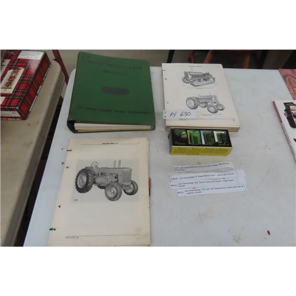 John  Deere Manuals: R Diesel, Model 420 Tractor