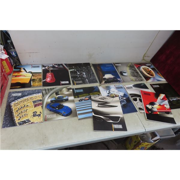 14 Porsche Club Panorama Magazine 2012, 2014, 2015 