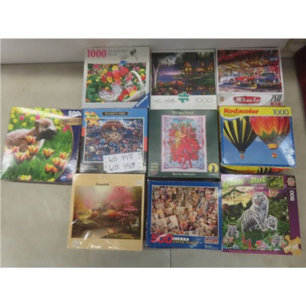 10 Jig Saw Puzzles 