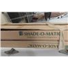 Image 2 : Shade O Matic Blind 67 1/8" x 70 1/8" New or Store Return 