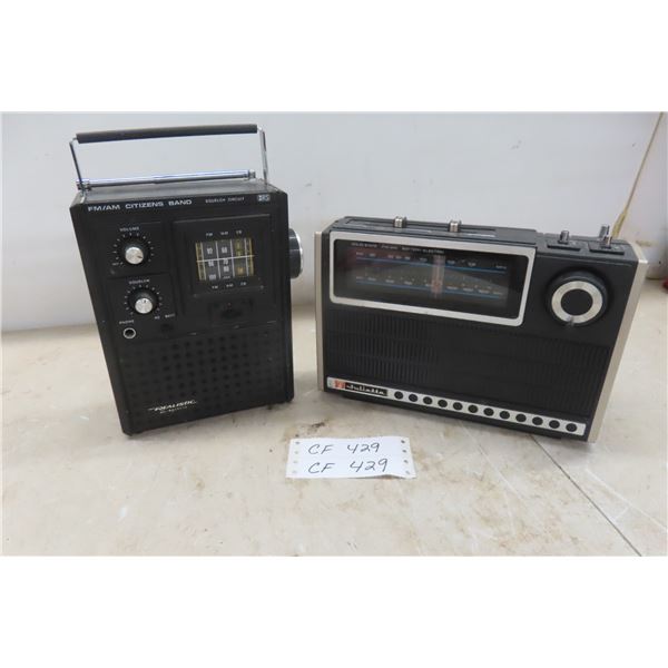 2 Portable Radios 
