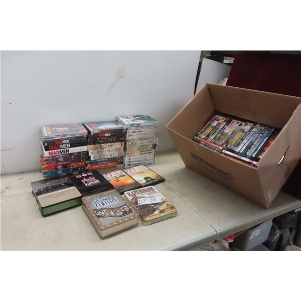 Box Full  DVDs Movies + Series 