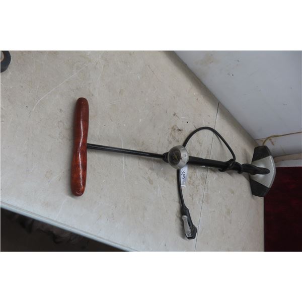 Fizler Manual Tire Pump with Gauge 