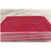Image 3 : 20 Metal Red Grid Panels 4ft x 7ft Great for Fencing 