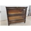 Image 3 : Vintage Lawyers Bookcase 33x34x12