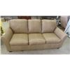 Image 1 : Leather / Leather Style Coucch 78" Wide