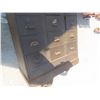 Image 3 : "Antique Rolling Index Metal Cabinet  Drawer 46"x34"x18"