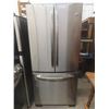 Image 1 : Stainless Side By Side Refridgerator with Bottom Freezer