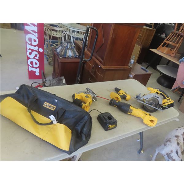 Dewalt 18 Volt Toch, Circular Saw, Reciprocating Saw