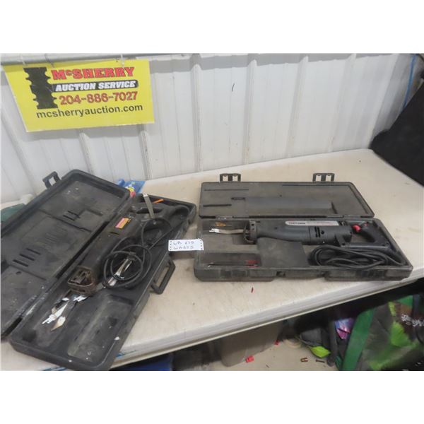 2 Power Craftsman Recip Saws