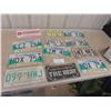 Image 1 : 12 x License Plates 