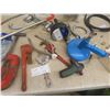 Image 5 : Plumber Supplies + Tooling, Pipe Wrench, Snake