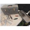 Image 2 : 2 x Tool Boxes, Vise, Wrenches, Chipper Hammer, Crescent Wrenches