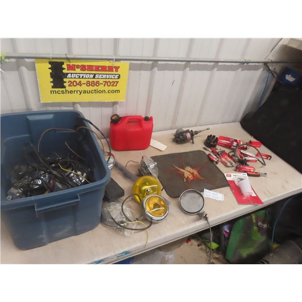 Spark Plugs, Distributors, Headlights, Fog Lights, + 
