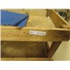 Image 1 : Rolling 3 Tier Wood Stand 33"x31"x18"