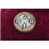 Image 5 : Vintage Ladies 1950 Mink Had Babelite French Ivory Dresser Containers and Shoe Polish Tin