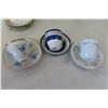 Image 5 : Demi Tasse Vintage Cups with Saucers Childs Bluebird 