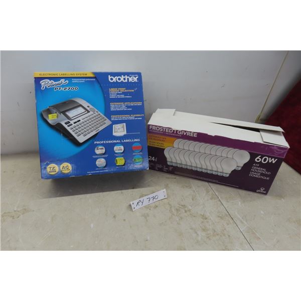 New Brother P-Touch Electronic Labelling System 