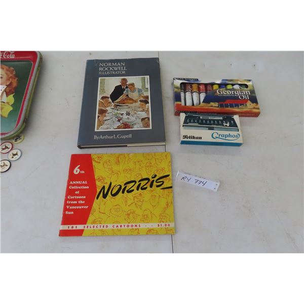Norman Rockwell Coffee Table Book 1956/57 