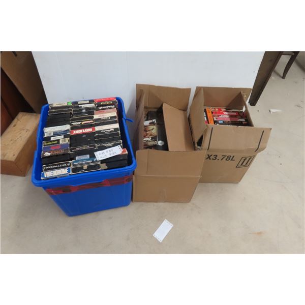 150 (+/-) VHS Tapes