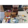Image 1 : Sewing Pkg Scissors, Notions, 3PC Nesting Boxes and More