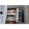 Image 7 : 150 VHS 3 Drawer Plastic Organizer and DVD's 