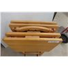 Image 2 : Set of 4 Wood TV Tables
