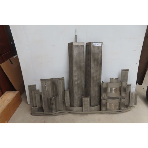 Twin Towers 2011 Metal Art 32x46