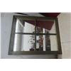 Image 2 : Wood Framed Mirror 22x19 Picture