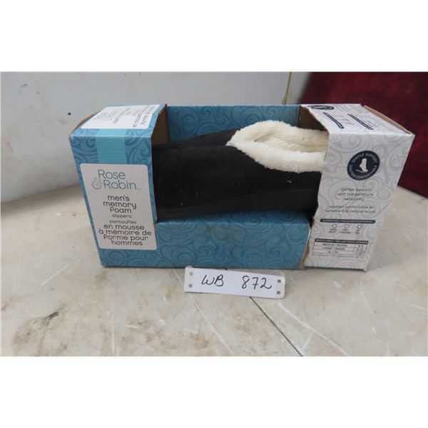Men's Memory Foam Slippers XL