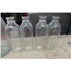 Image 5 : 4 Milk Bottles,3 Creamer Bottles Serving Ware and Giant Milk Bottle 18''H