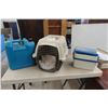 Image 1 : Plastic Pet Carriers, Kerosene 20L Container and 