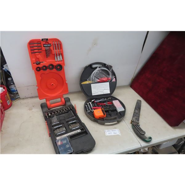 B and D Drill Bits, Hole Saws, Screwdriver Bits, Fuller Saw and Emergency Roadside Kit