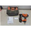 Image 1 : New Ridgid Air Straight Finish Nailer with Manual and Bag 