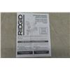 Image 5 : New Ridgid Air Straight Finish Nailer with Manual and Bag 