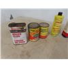 Image 5 : 12 Oil Product Cans, Esso, GM, Turtle Wax. Roco, Gulf +