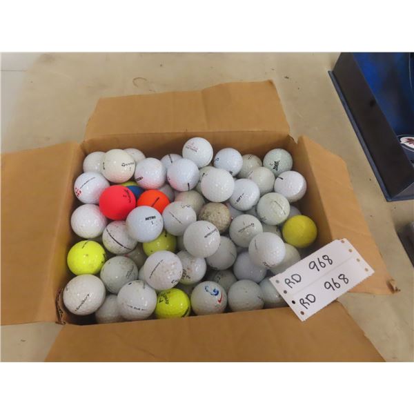 Box full of Golf Balls 
