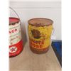 Image 3 : 2x 5 Gallon Oil Pails 1) White Rose, Texaco