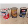 Image 2 : 10x Oil Cans , Esso, Texaco, Atlas, Pioneer Plus 